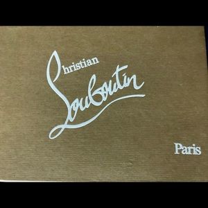 Christian Louboutin suede shoes